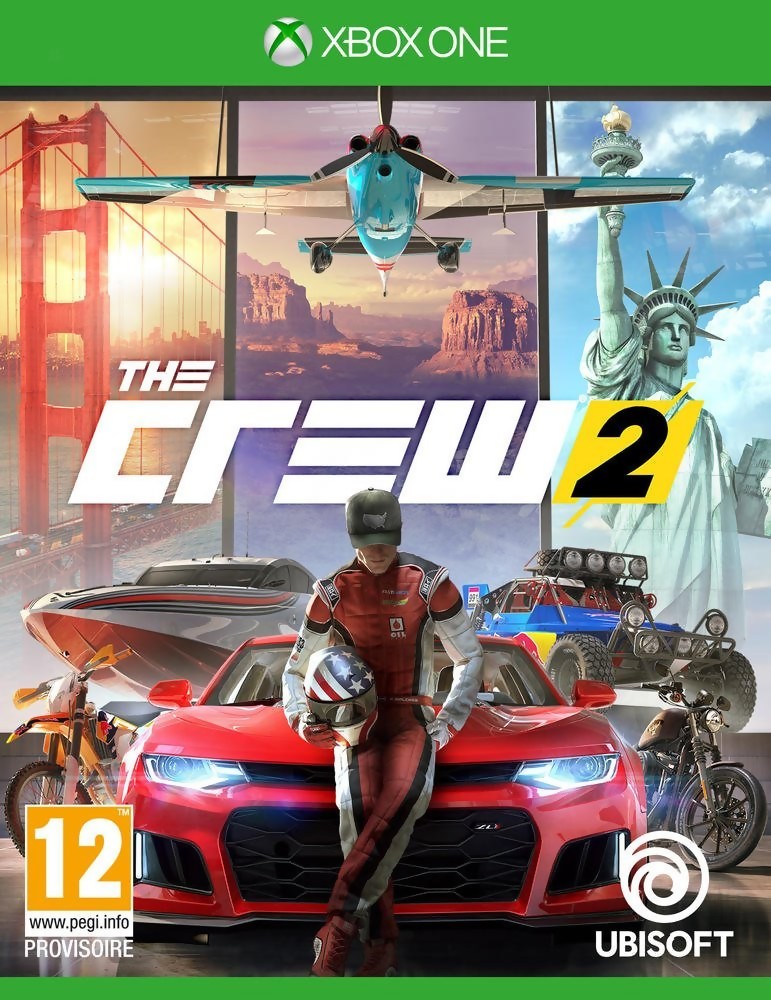 jaquette reduite de The Crew 2 sur Xbox One