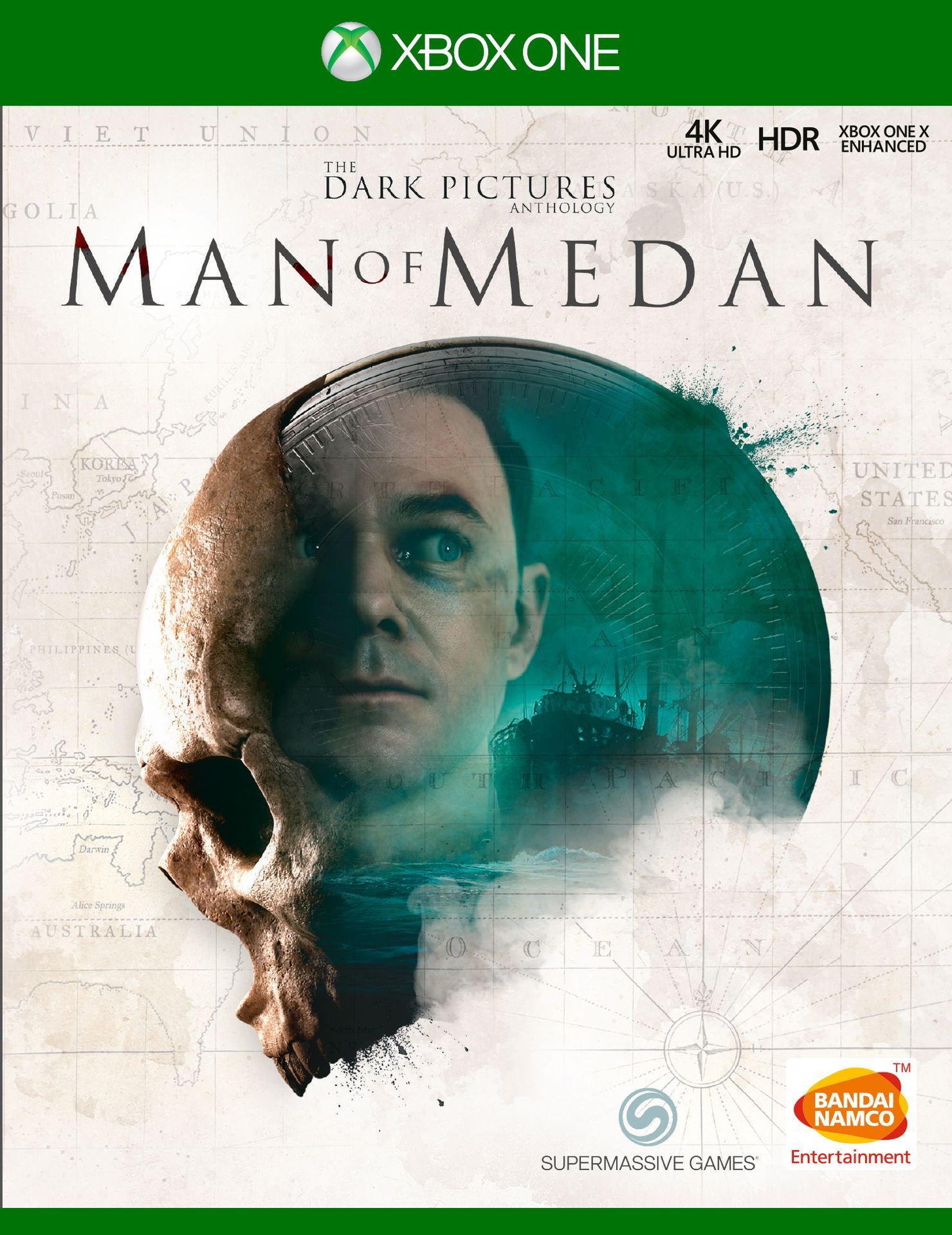 jaquette reduite de The Dark Pictures Anthology: Man of Medan sur Xbox One