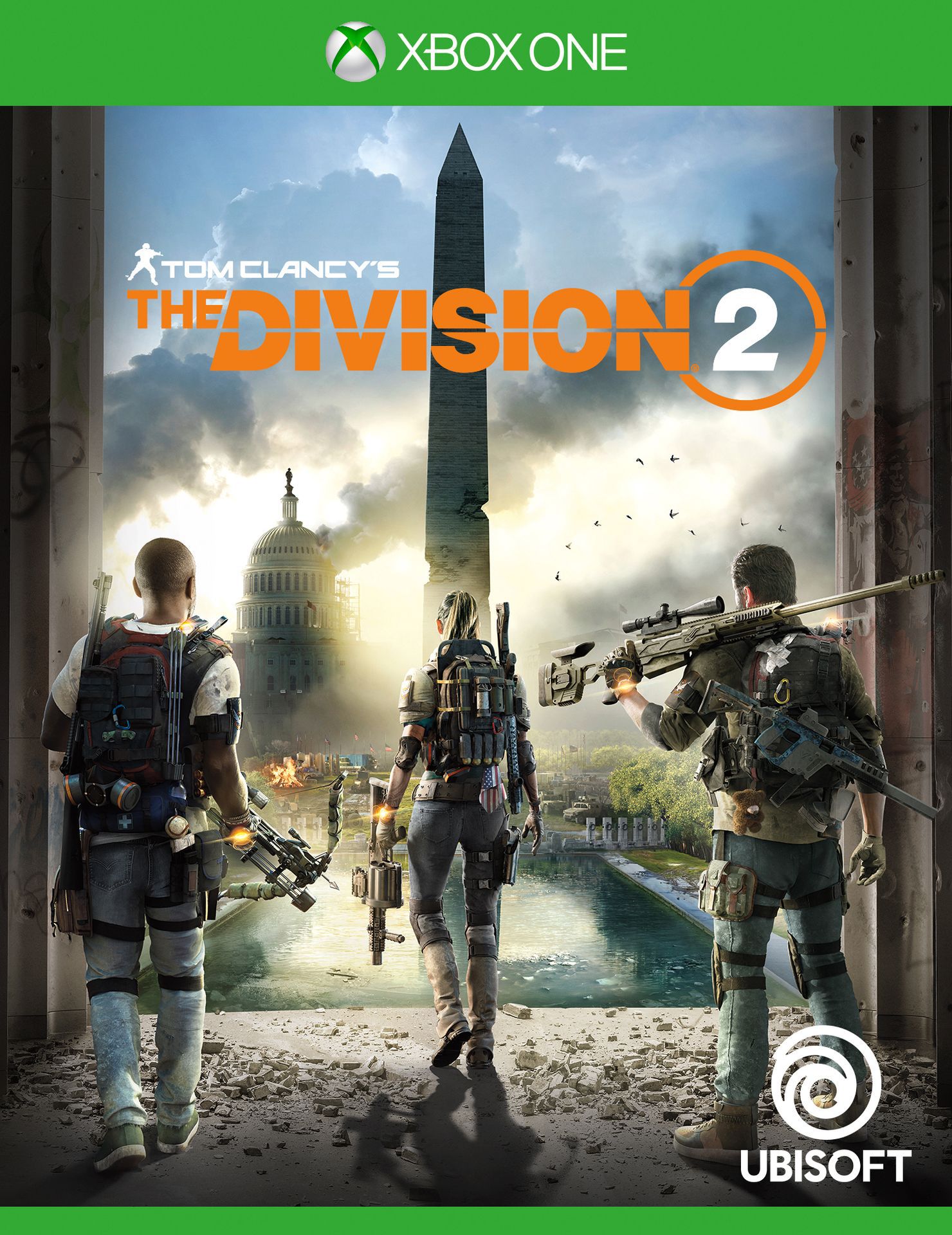 jaquette reduite de The Division 2 sur Xbox One