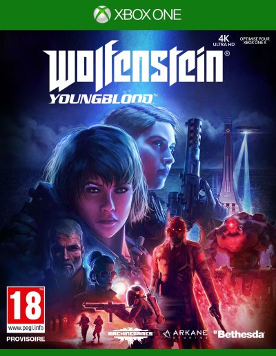 jaquette reduite de Wolfenstein: Youngblood sur Xbox One