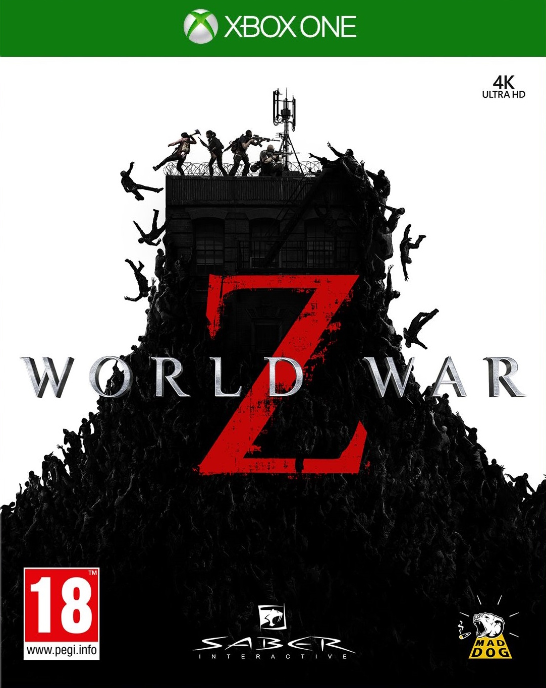 jaquette reduite de World War Z sur Xbox One