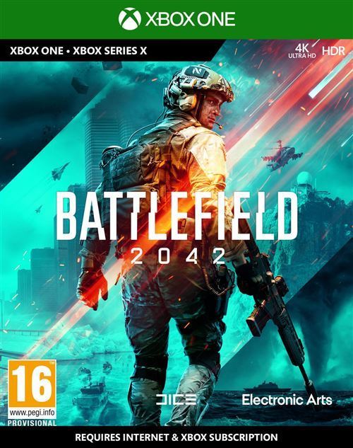 jaquette reduite de Battlefield 2042 sur Xbox Series