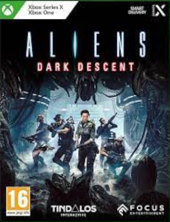 jaquette reduite de Aliens Dark Descent sur Xbox Series