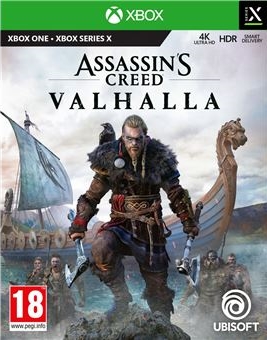 jaquette reduite de Assassin's Creed Valhalla sur Xbox Series
