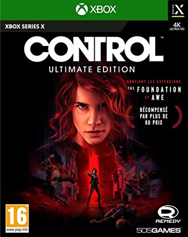 jaquette reduite de Control Ultimate Edition sur Xbox Series