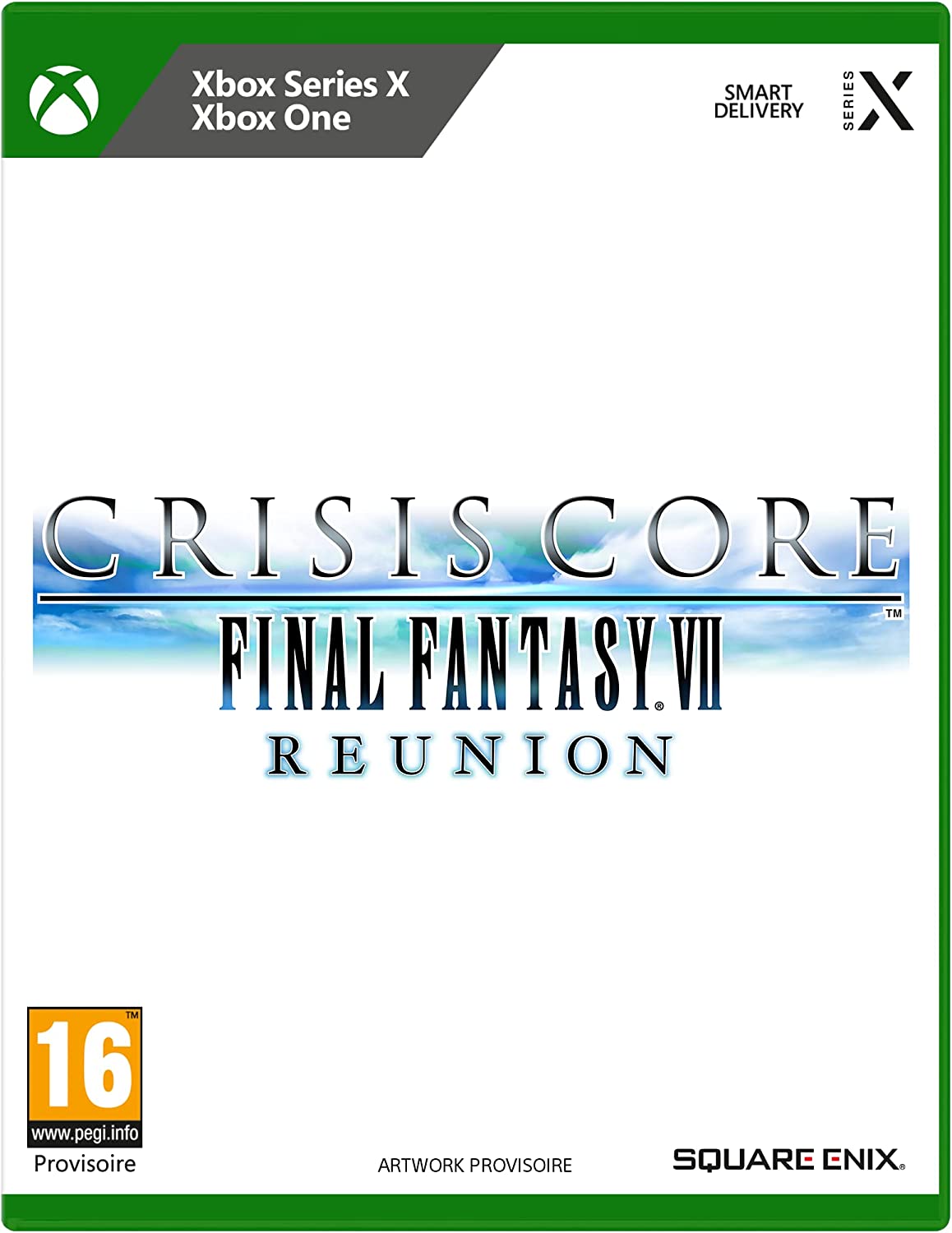jaquette reduite de Crisis Core: Final Fantasy VII Reunion sur Xbox Series
