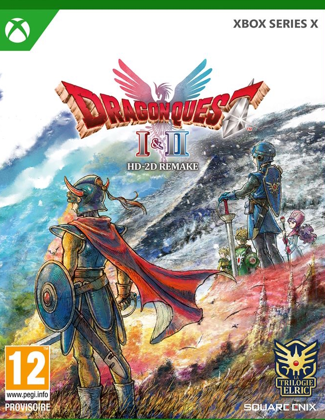 jaquette de Dragon Quest I & II HD-2D Remake sur Xbox Series