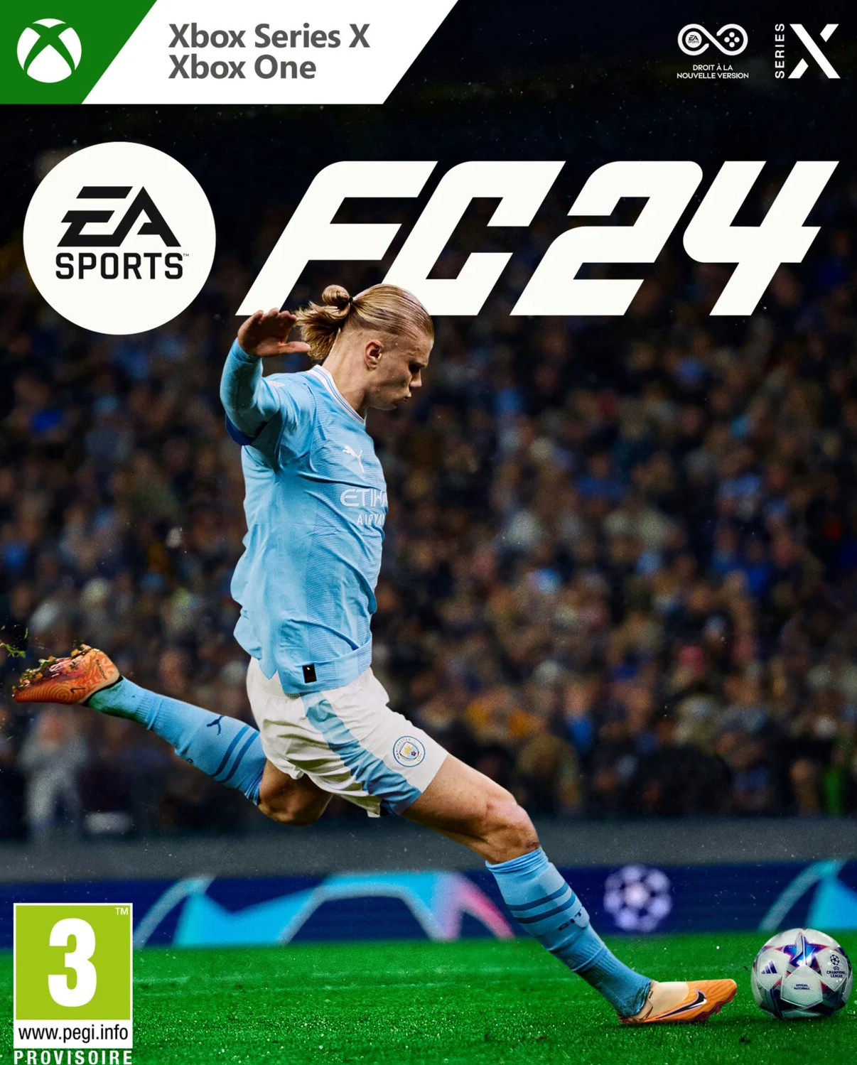 jaquette reduite de EA Sports FC 24 sur Xbox Series