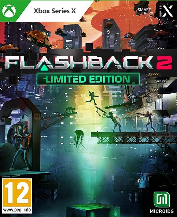 jaquette reduite de Flashback 2 sur Xbox Series