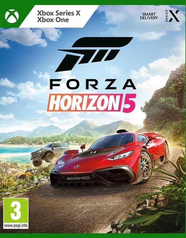 jaquette reduite de Forza Horizon 5 sur Xbox Series