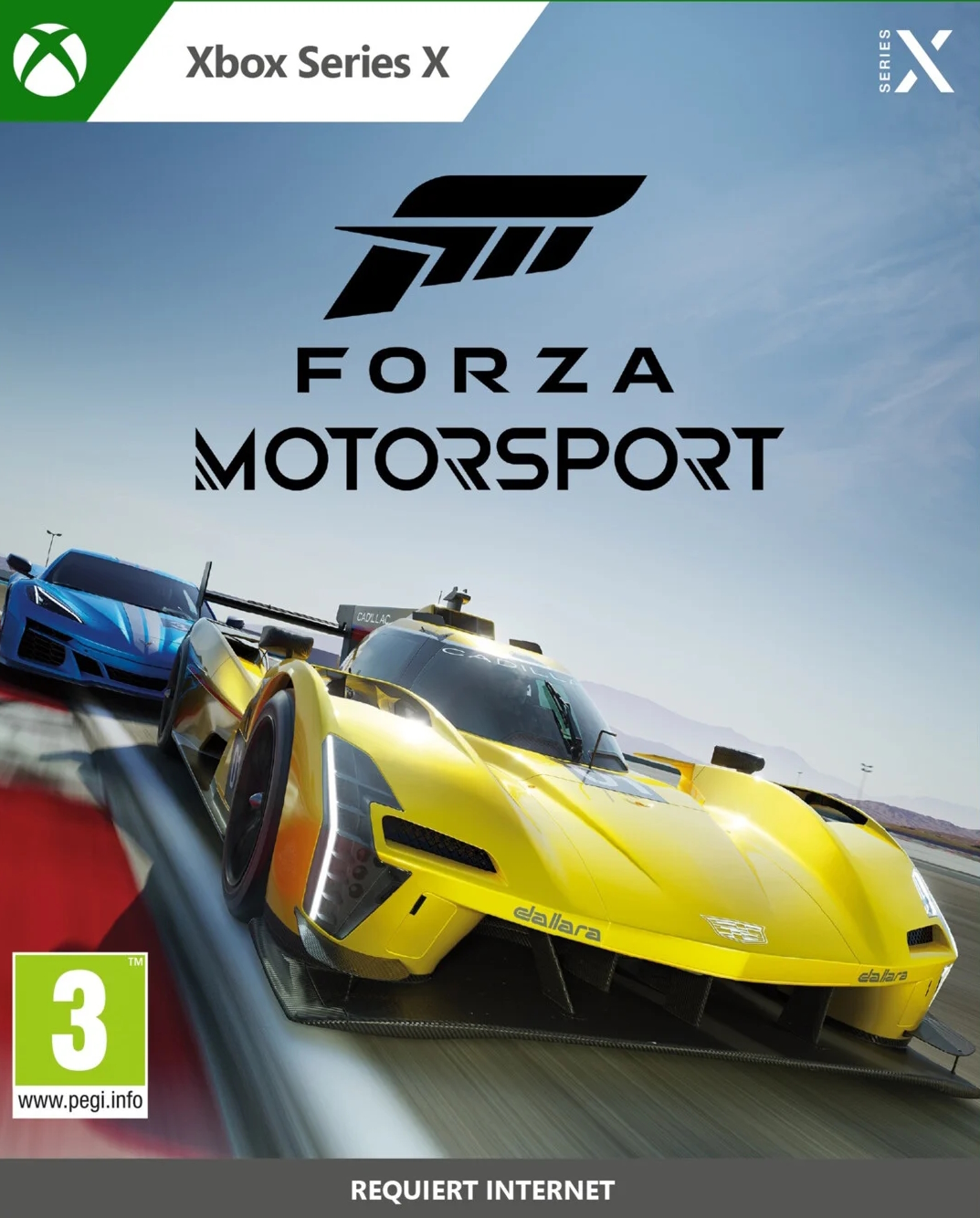 jaquette reduite de Forza Motorsport sur Xbox Series