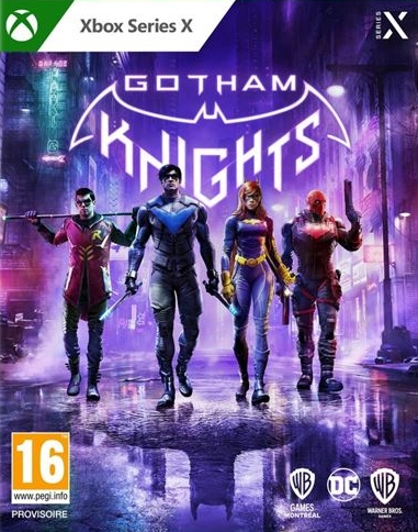 jaquette reduite de Gotham Knights sur Xbox Series
