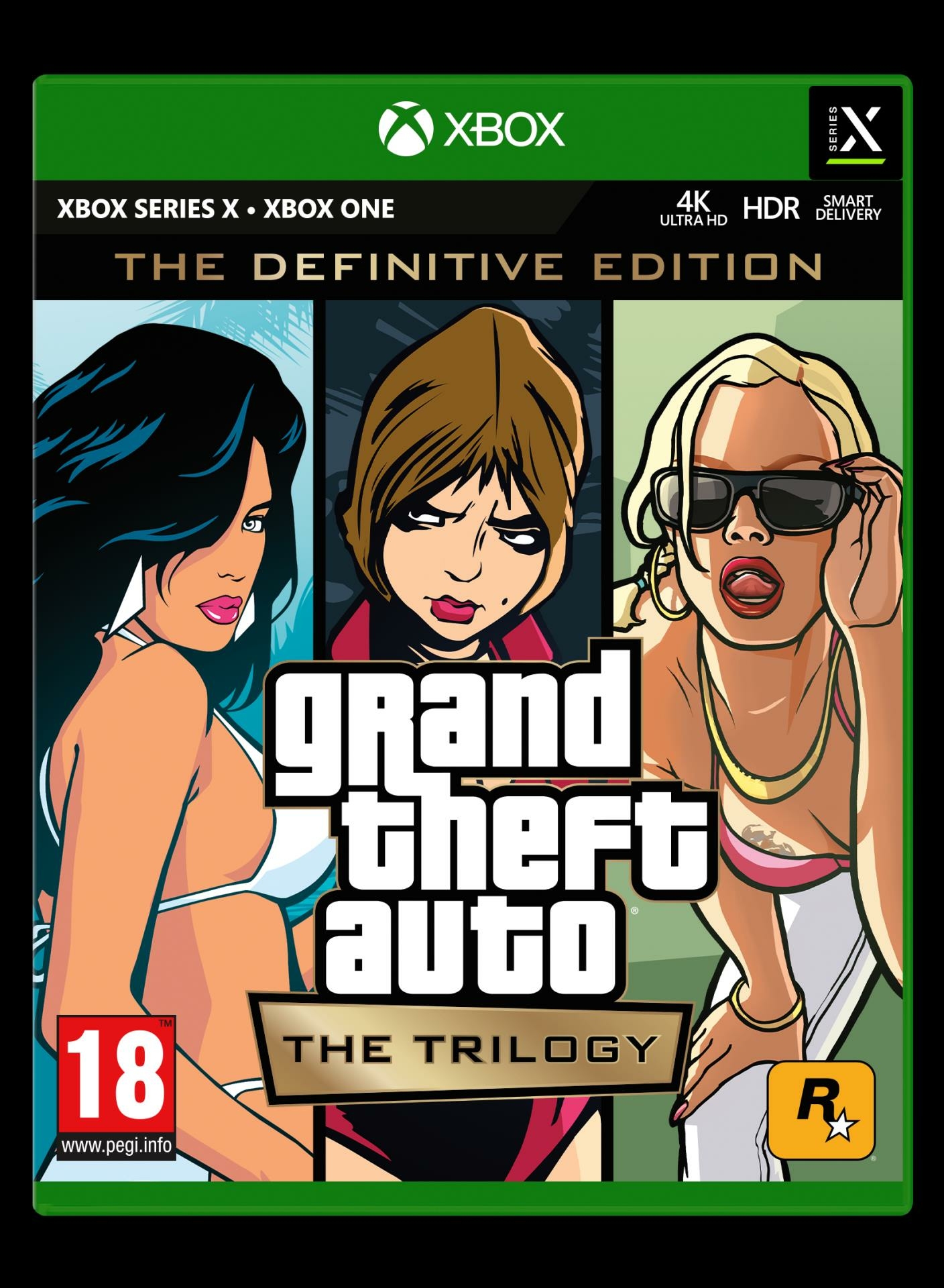 jaquette de Grand Theft Auto: The Trilogy - The Definitive Edition sur Xbox Series