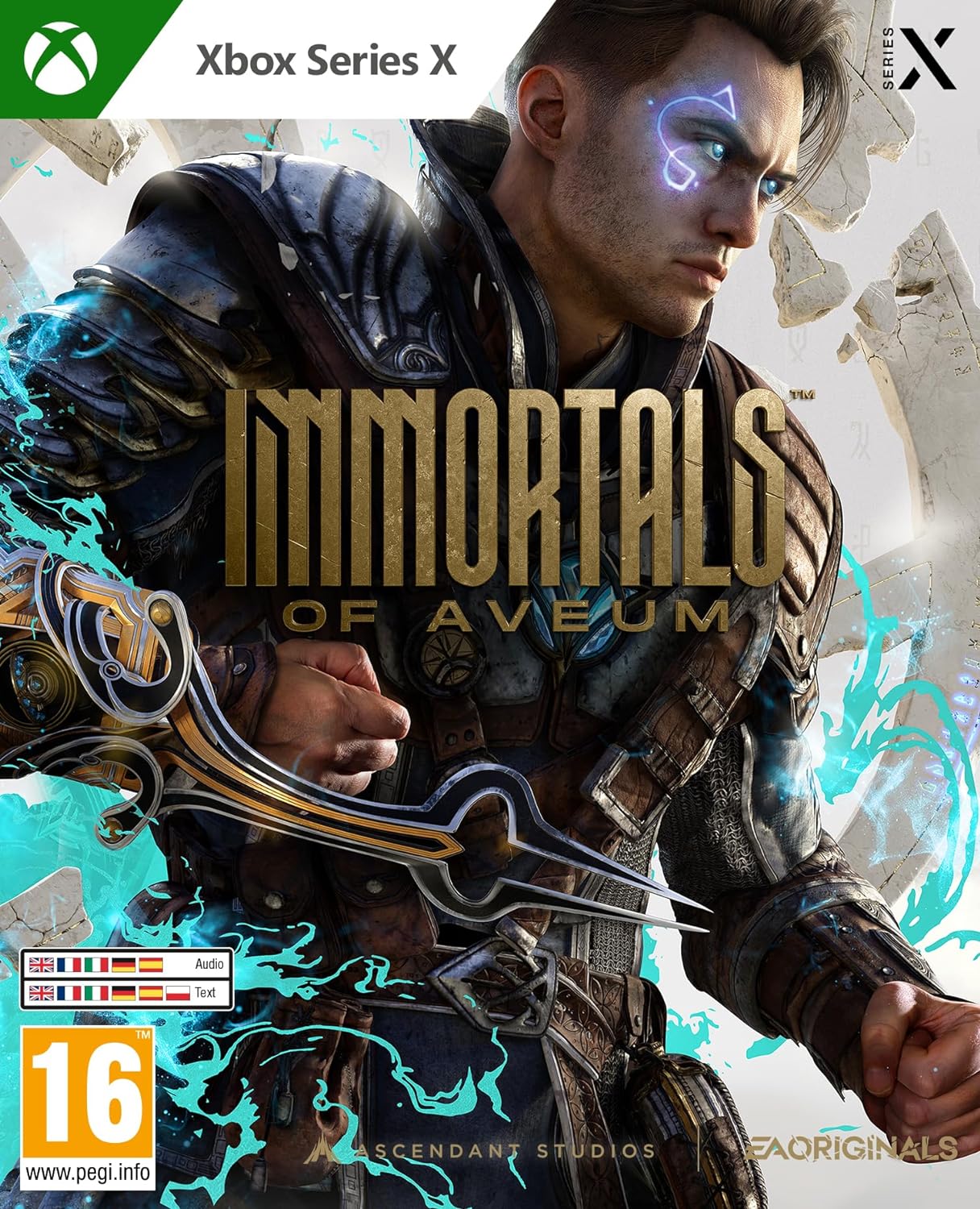 jaquette reduite de Immortals of Aveum sur Xbox Series