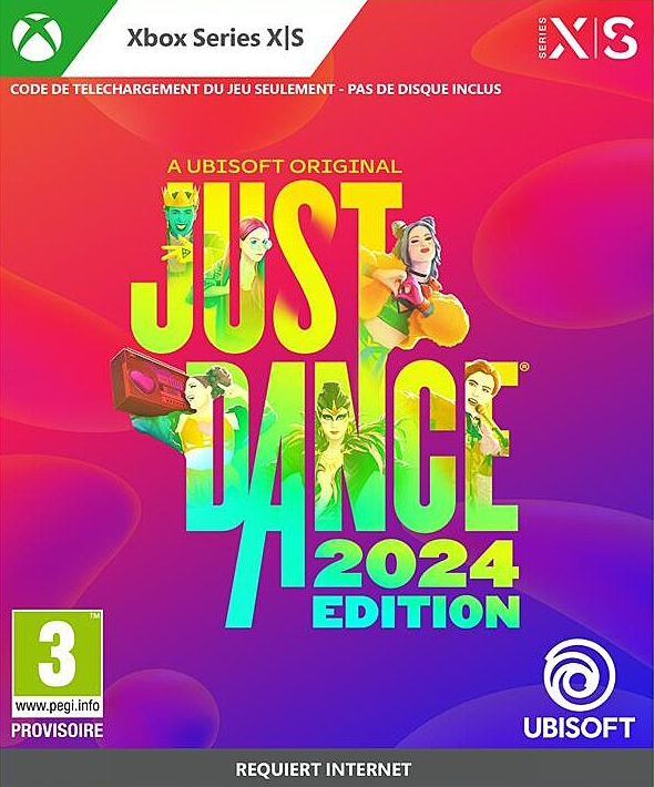 jaquette de Just Dance 2024 Edition sur Xbox Series