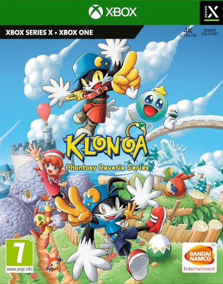 jaquette reduite de Klonoa Phantasy Reverie Series sur Xbox Series