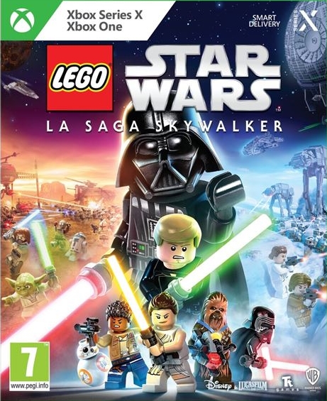 jaquette reduite de Lego Star Wars: La Saga Skywalker sur Xbox Series