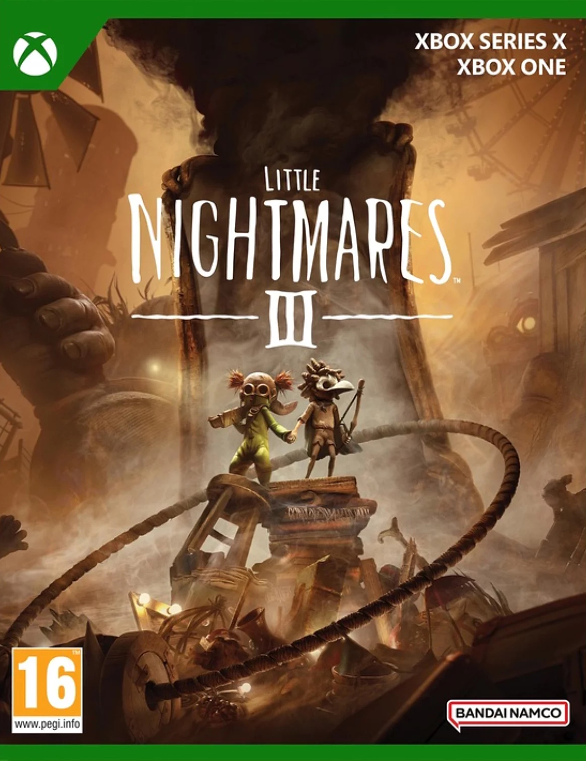 jaquette reduite de Little Nightmares III sur Xbox Series