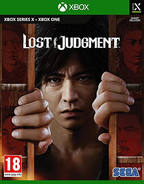 jaquette reduite de Lost Judgment sur Xbox Series
