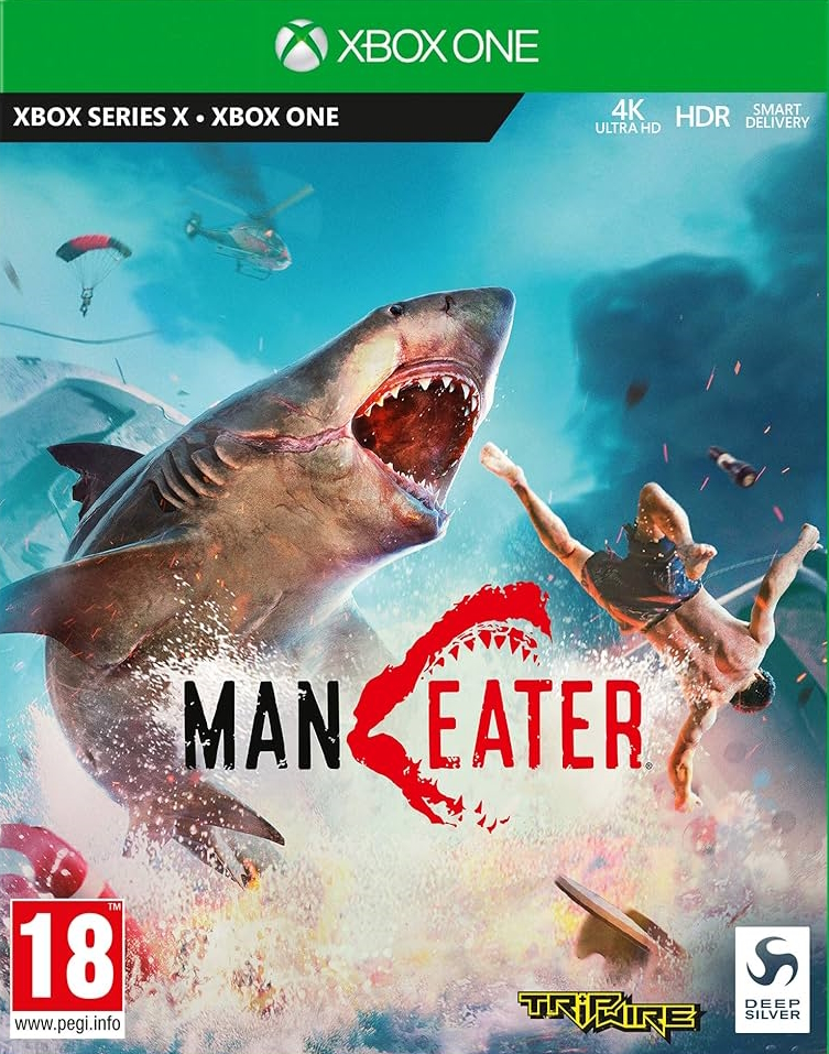 jaquette reduite de Maneater sur Xbox Series