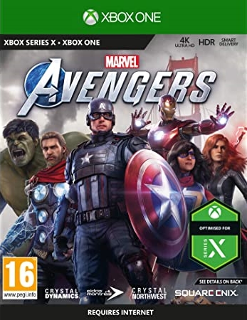 jaquette reduite de Marvel's Avengers sur Xbox Series
