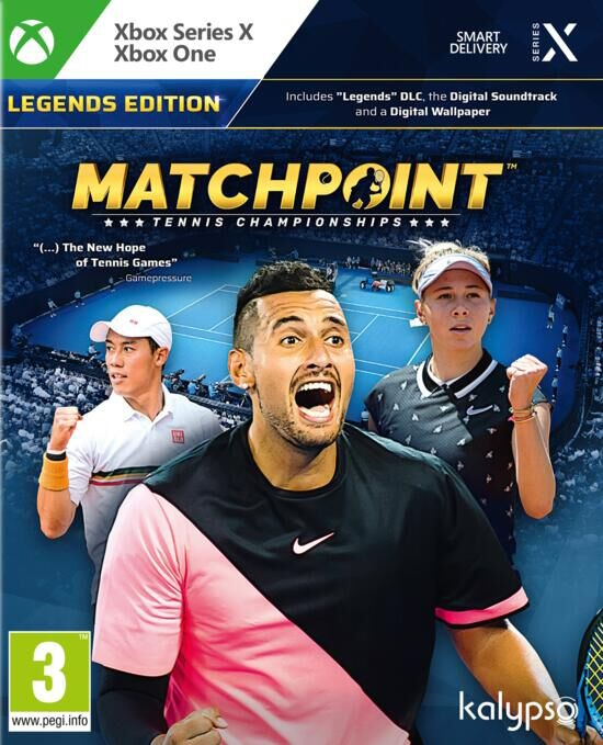 jaquette reduite de Matchpoint: Tennis Championships sur Xbox Series