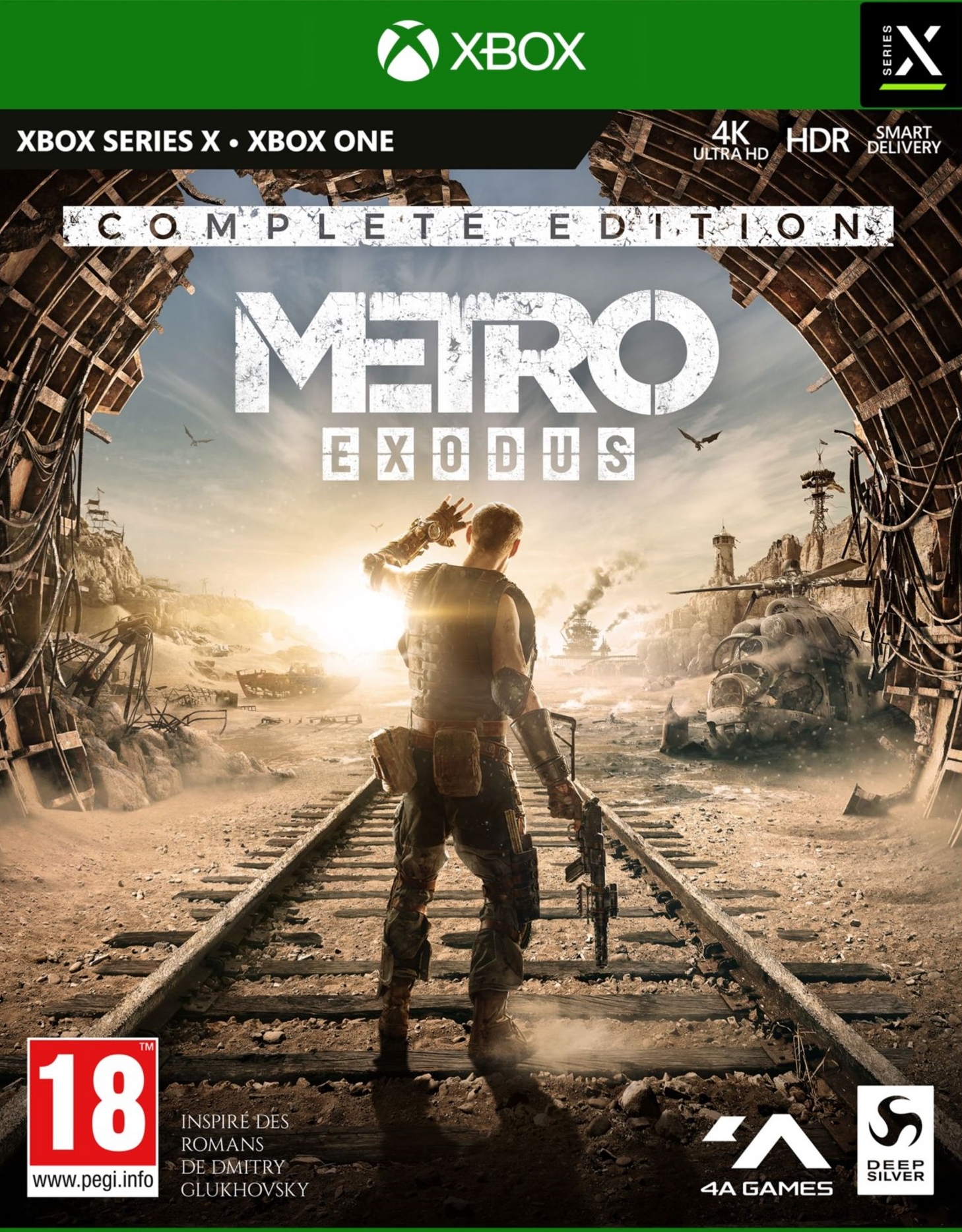 jaquette reduite de Metro Exodus sur Xbox Series