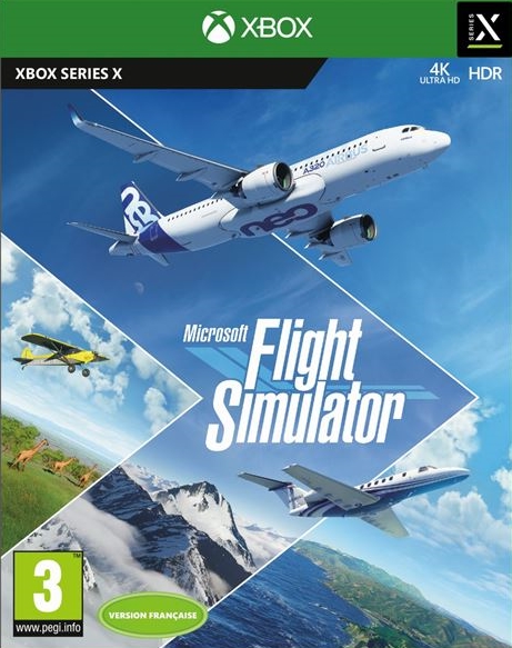 jaquette de Microsoft Flight Simulator sur Xbox Series