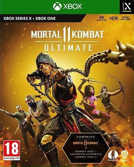 jaquette de Mortal Kombat 11 Ultimate sur Xbox Series