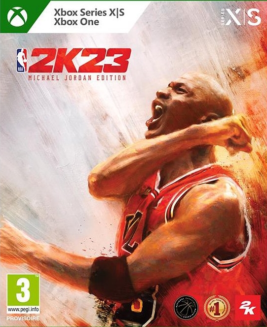 jaquette reduite de NBA 2K23 sur Xbox Series