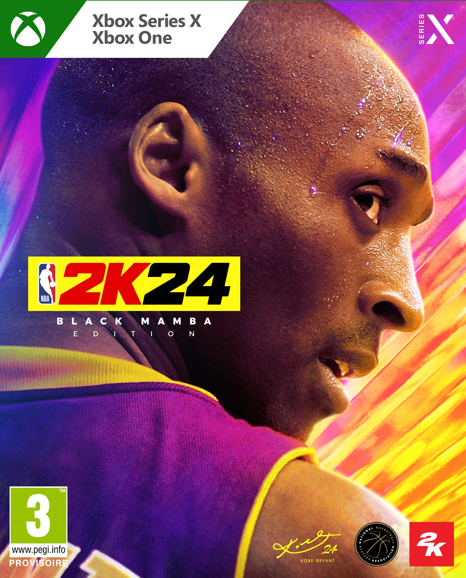 jaquette reduite de NBA 2K24 sur Xbox Series