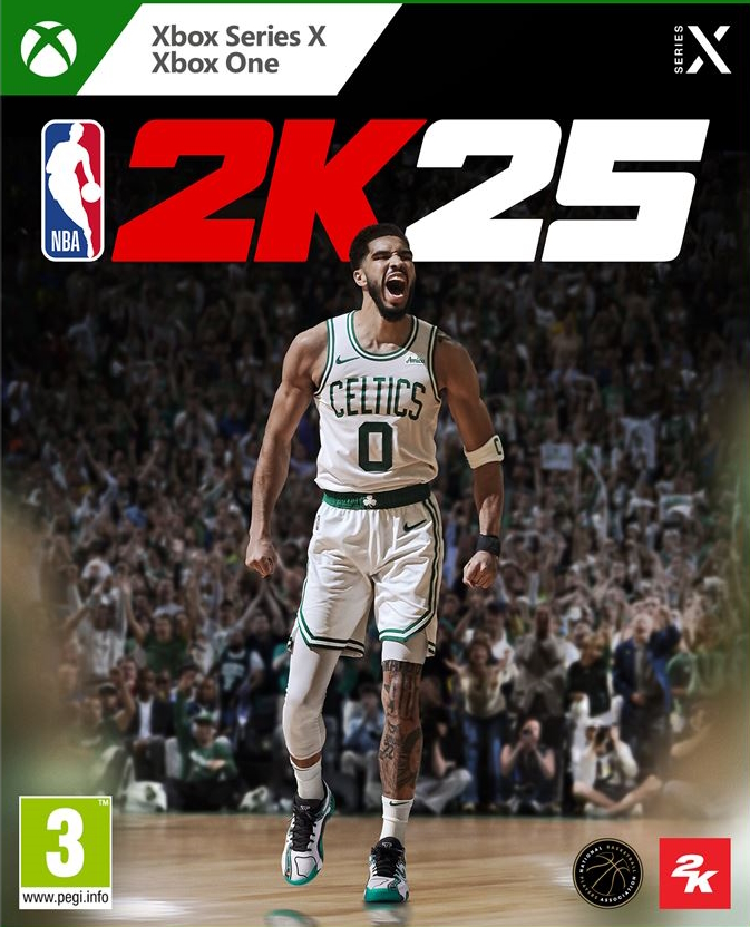 jaquette reduite de NBA 2K25 sur Xbox Series