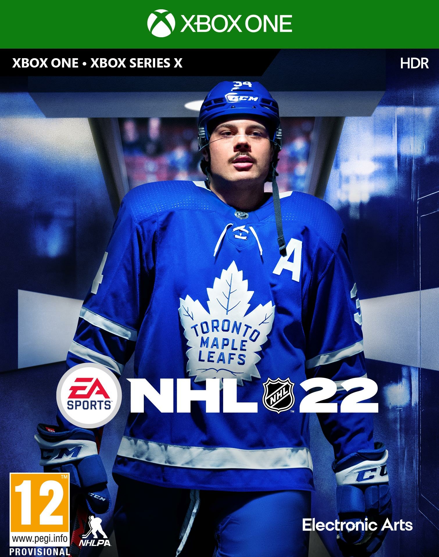 jaquette de NHL 22 sur Xbox Series