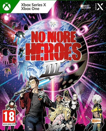 jaquette reduite de No More Heroes 3 sur Xbox Series