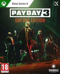 jaquette reduite de Payday 3 sur Xbox Series