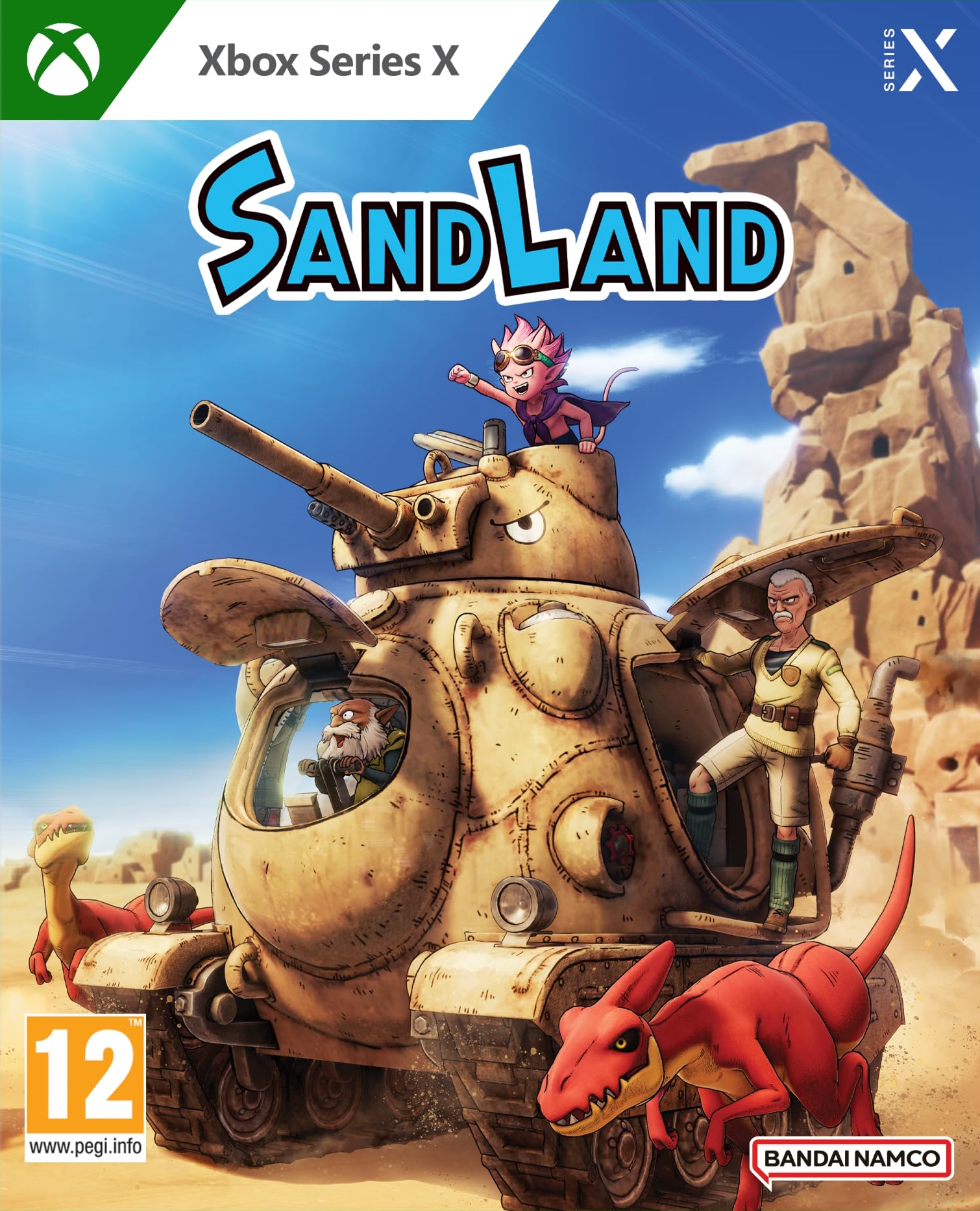 jaquette de Sand Land sur Xbox Series