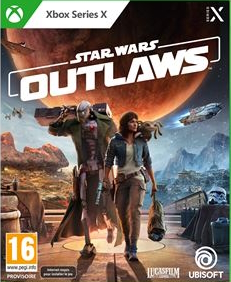 jaquette reduite de Star Wars Outlaws sur Xbox Series