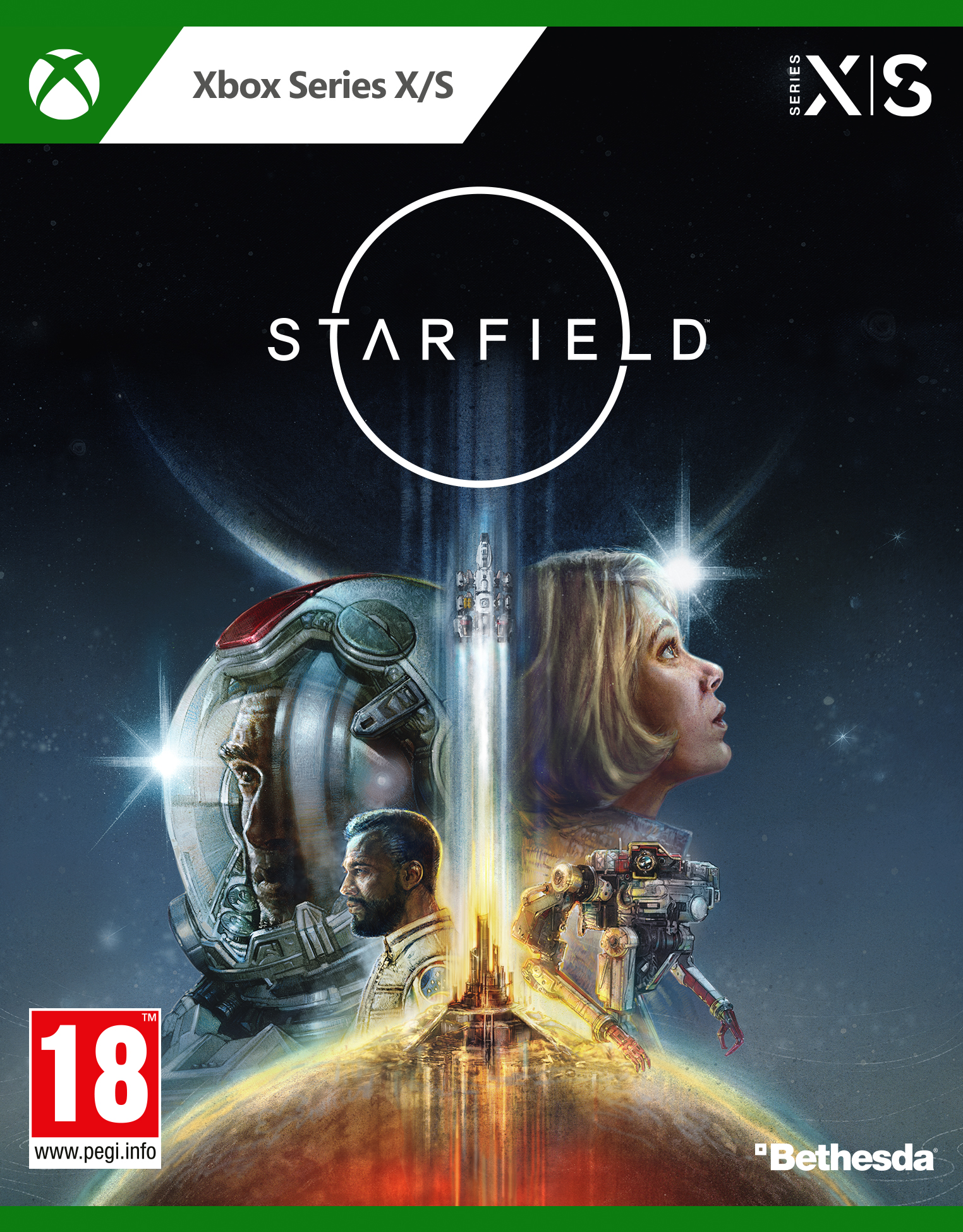 jaquette de Starfield sur Xbox Series