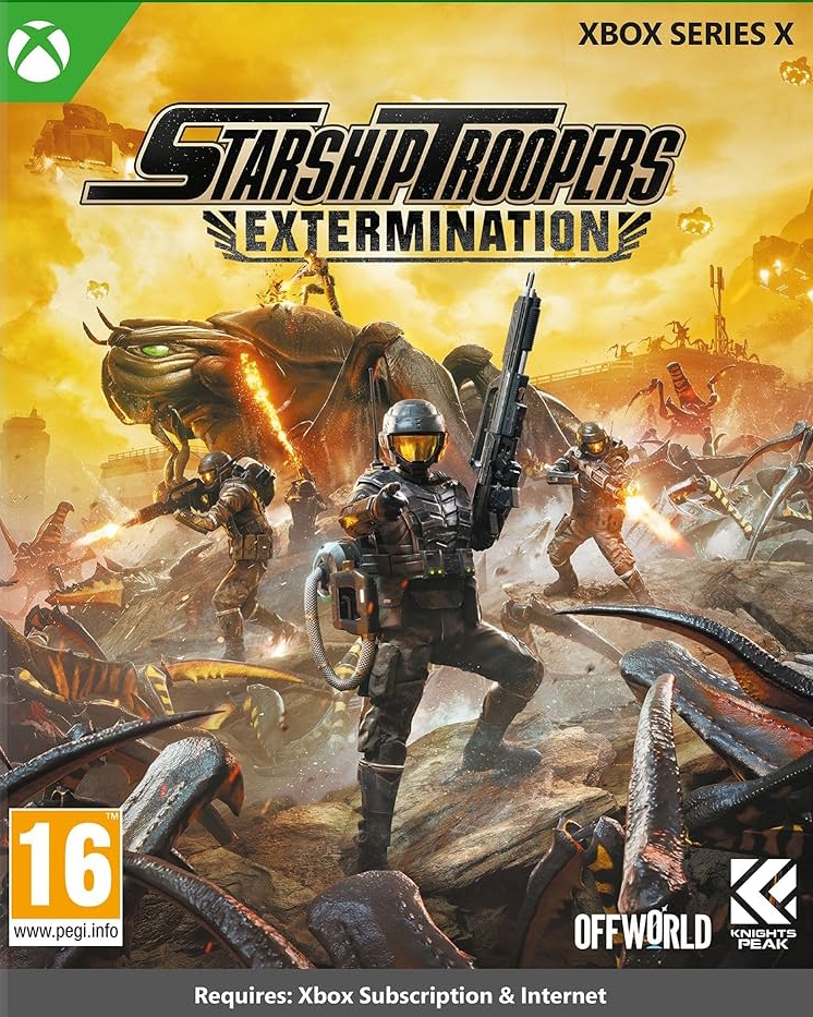 jaquette reduite de Starship Troopers: Extermination sur Xbox Series