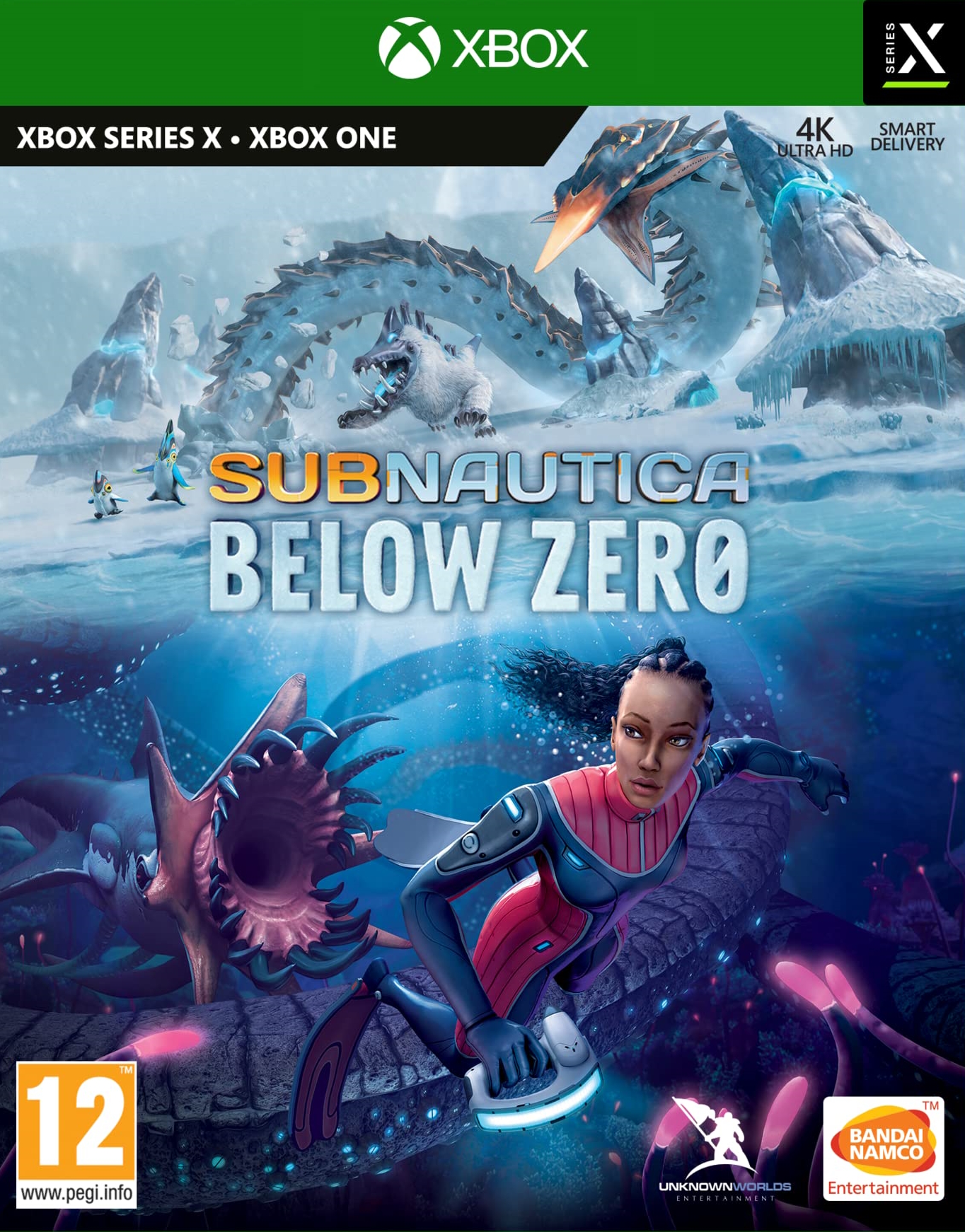jaquette de Subnautica: Below Zero sur Xbox Series