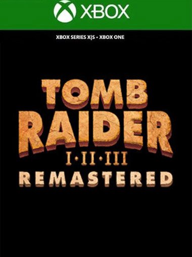jaquette de Tomb Raider I-III Remastered sur Xbox Series