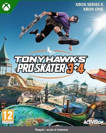jaquette de Tony Hawk's Pro Skater 3 + 4 sur Xbox Series