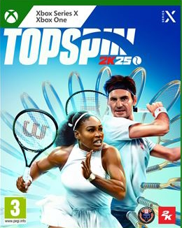 jaquette de Top Spin 2K25 sur Xbox Series