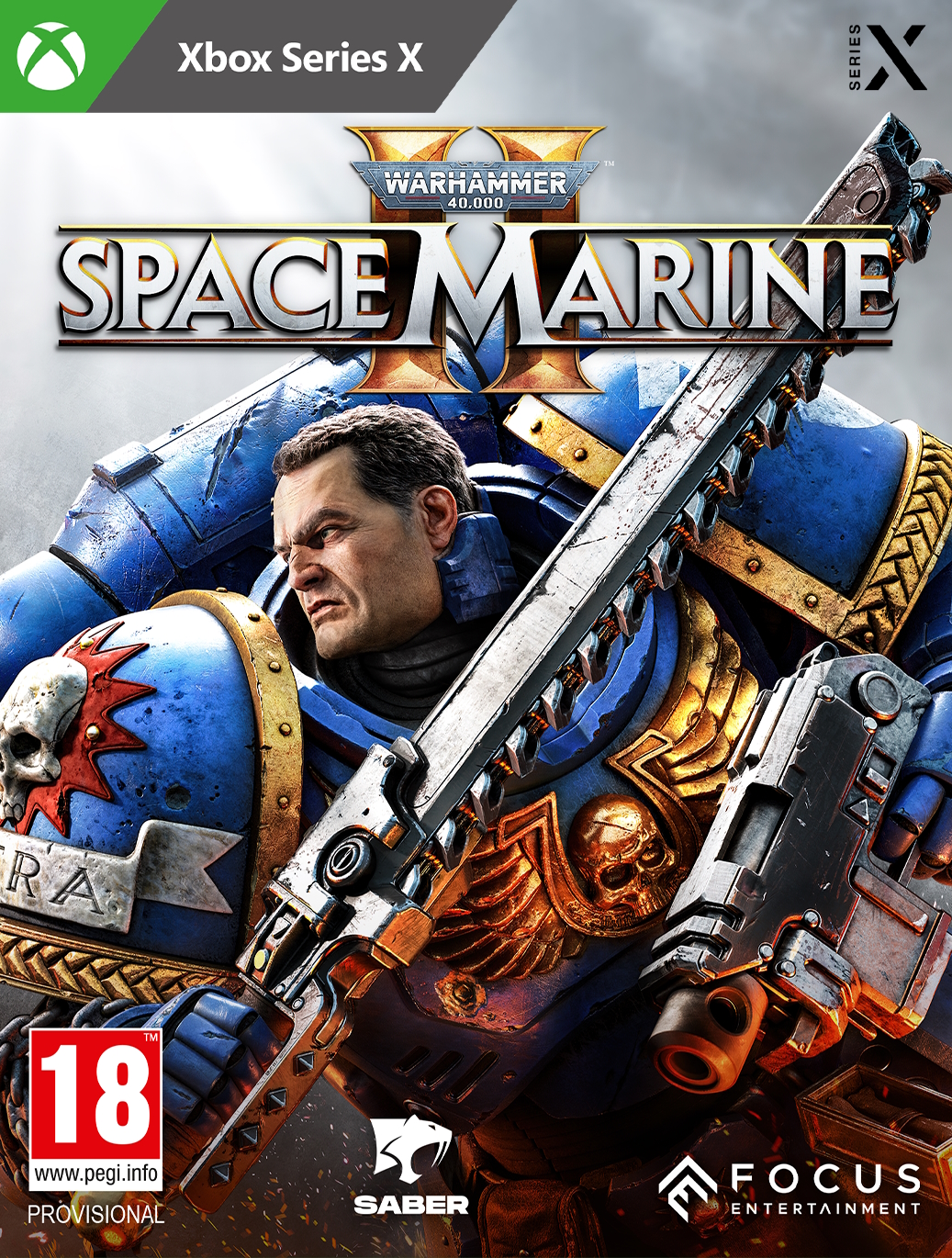jaquette reduite de Warhammer 40000: Space Marine 2 sur Xbox Series